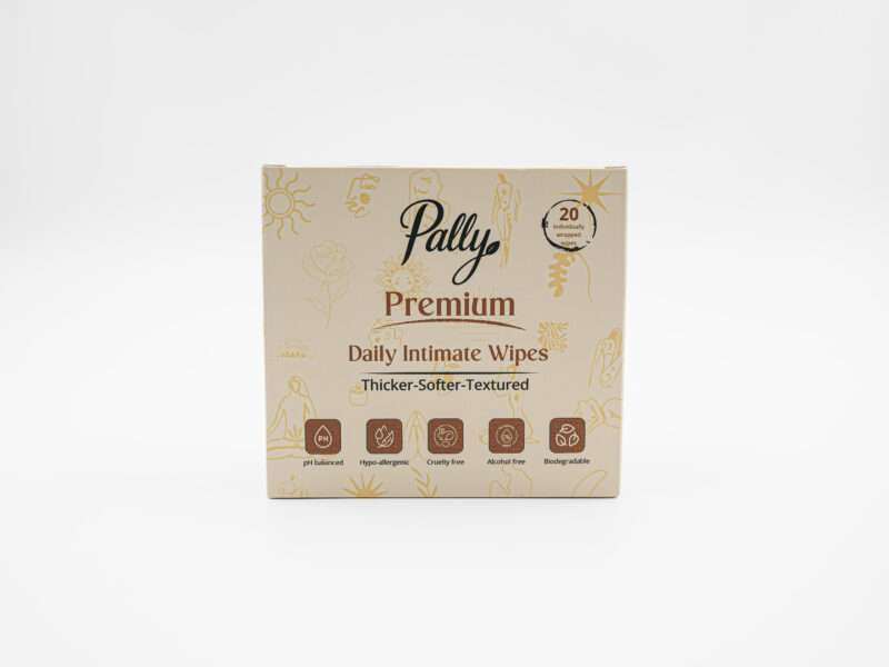 Premium intimate wipes